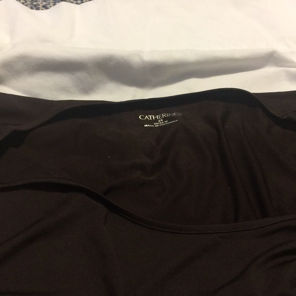 Brown tank top